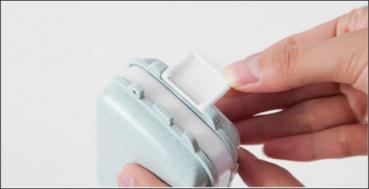 Pillen Box mit zusätzlichen Fach